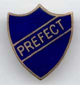 Blue Prefect's badge